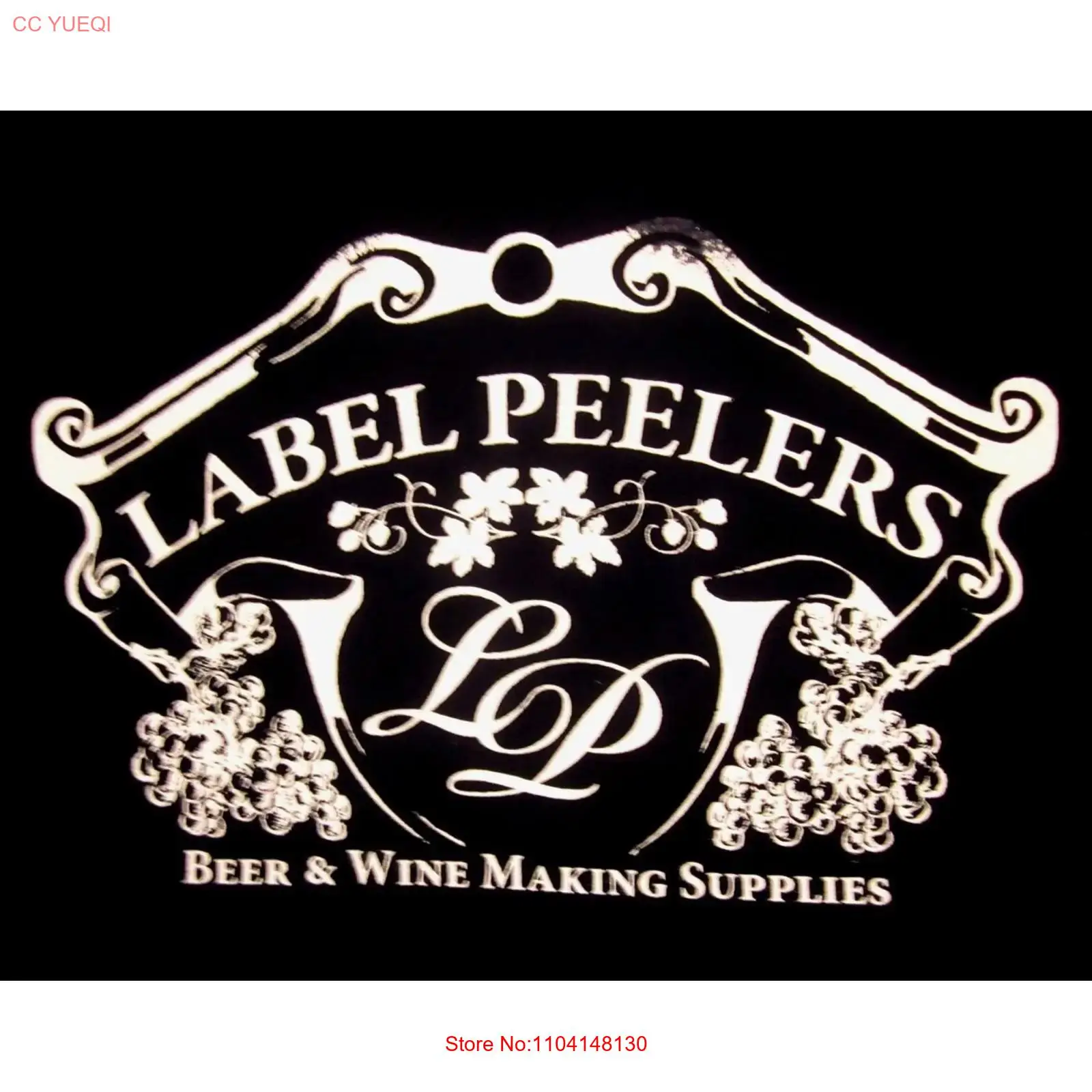 Wine Beer Making Supplies - LABEL PEELERS tee XL beer wine