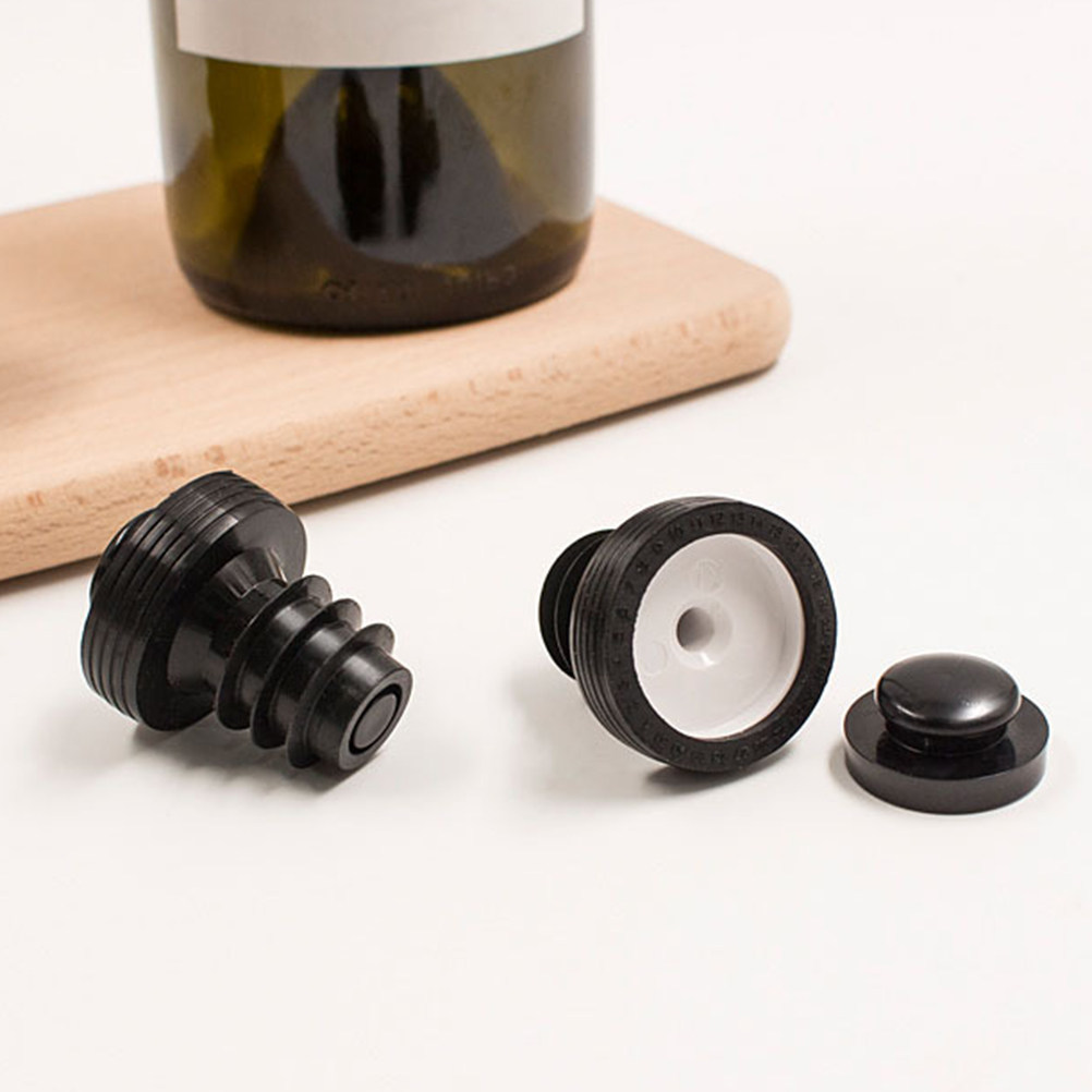 Wine Beer Food - Premium Food Grade Silicone Wine Bottle