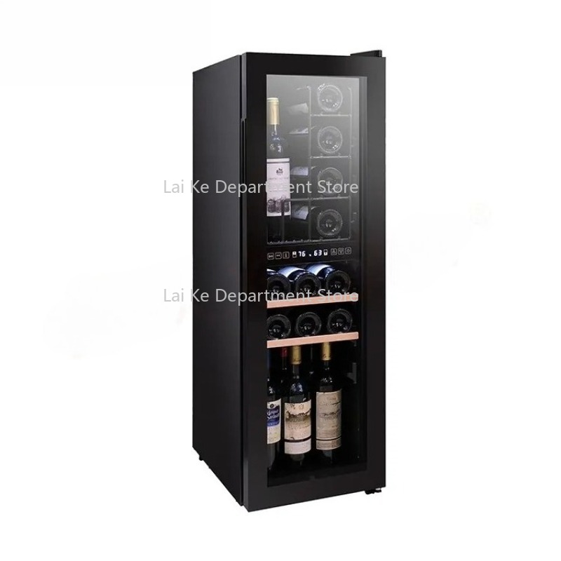Wine Beer Mini Fridge - Supermarket Glass Chiller Mini Fridge for