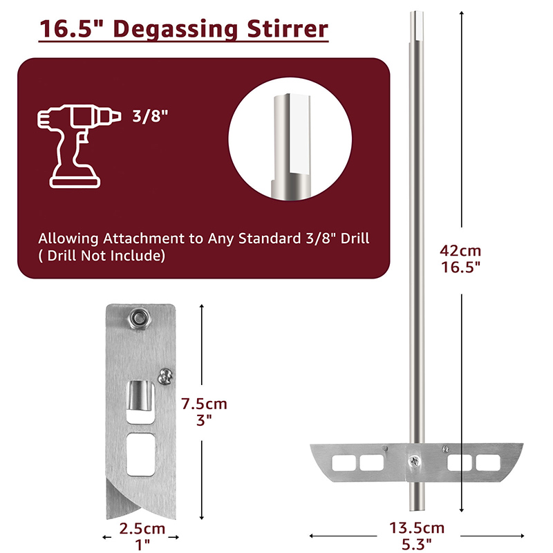 Stainless Steel Drill Stirrer, - Wine Beer And Mead review and price