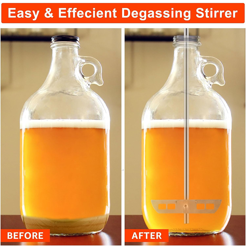 Stainless Steel Drill Stirrer, - Wine Beer And Mead review and price