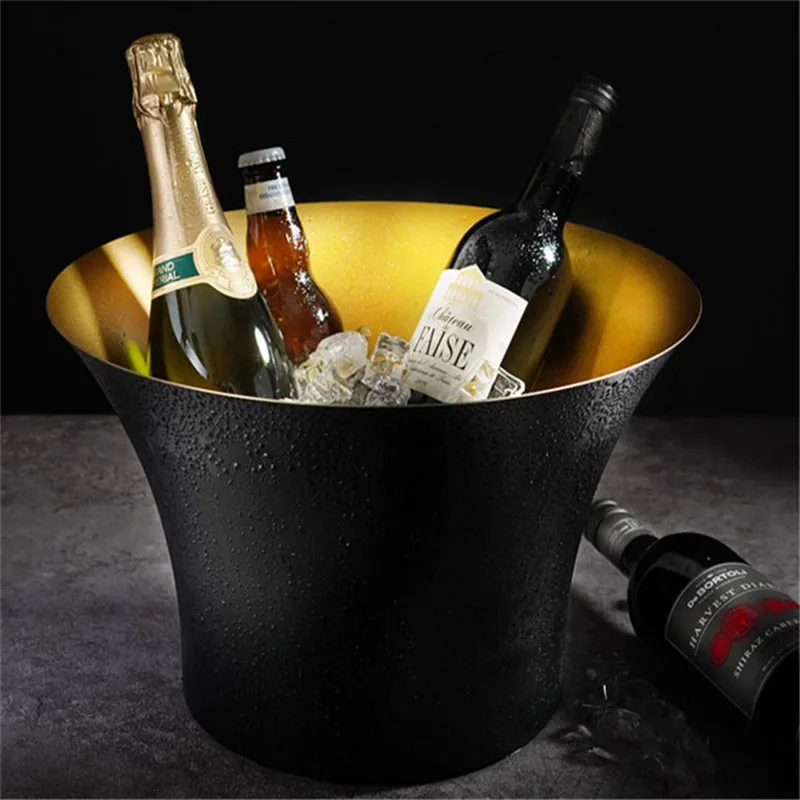Large champagne bar bucket bee - Ice Bucket Silver review and price