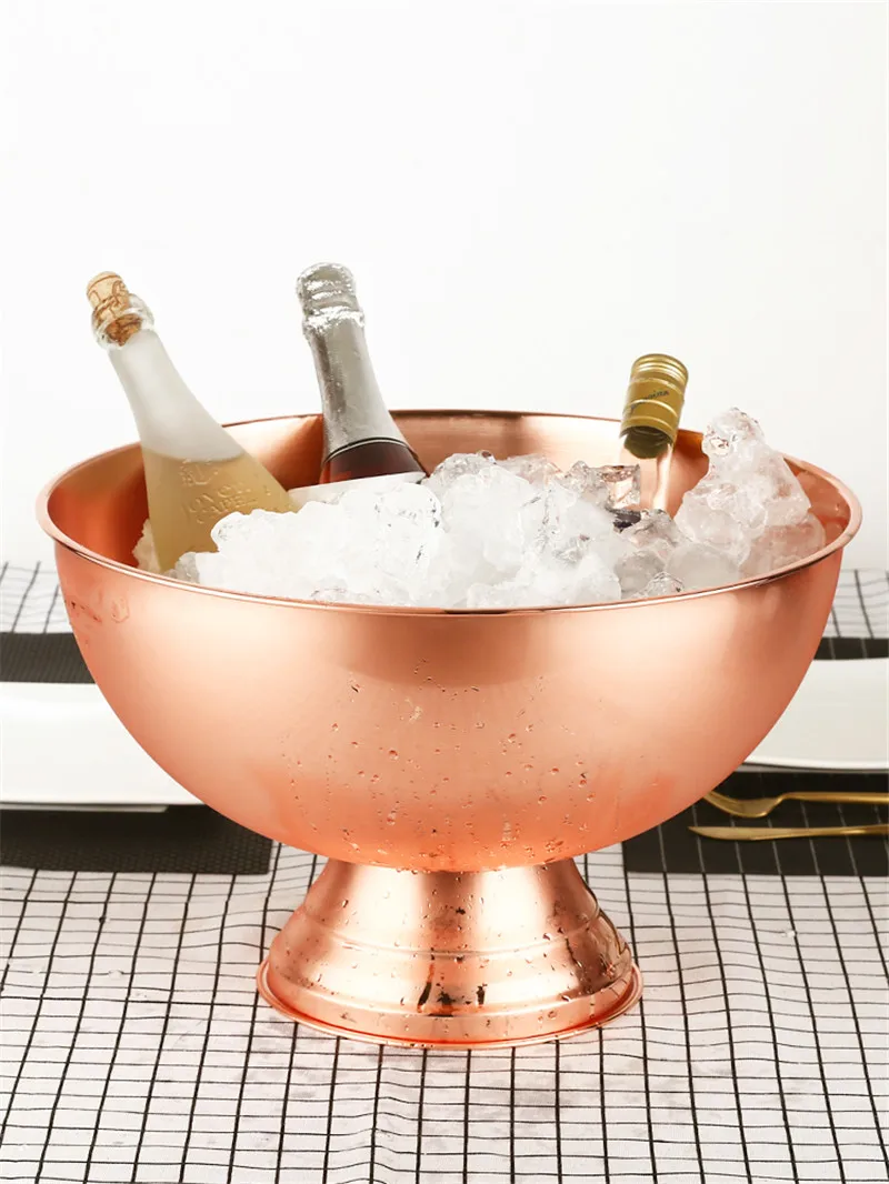 Large champagne bar bucket bee - Ice Bucket Silver review and price