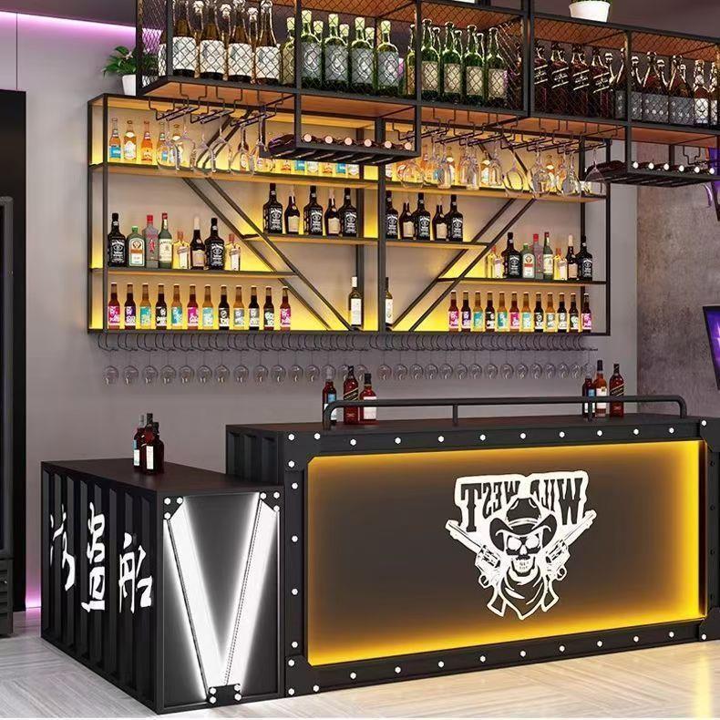 Wall hanging wine rack Wall lu - Wine Beer Restaurant review and price