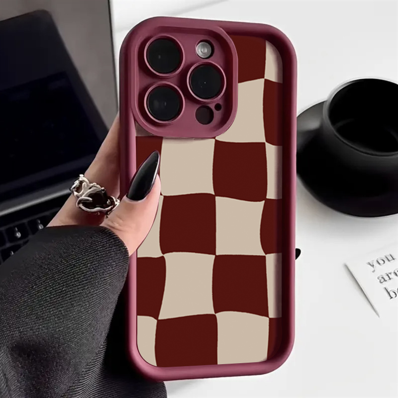 Wine Red Deform Grid Pattern P - Wine & Beer Unlimited Spirits review and price