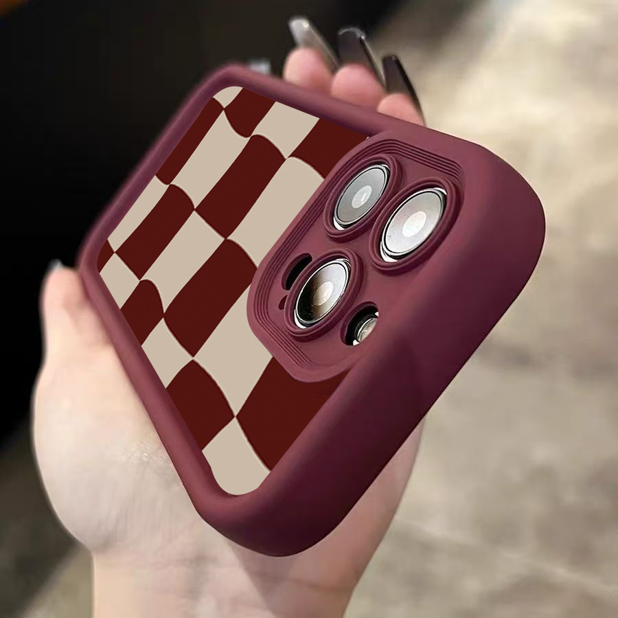 Wine Red Deform Grid Pattern P - Wine & Beer Unlimited Spirits review and price