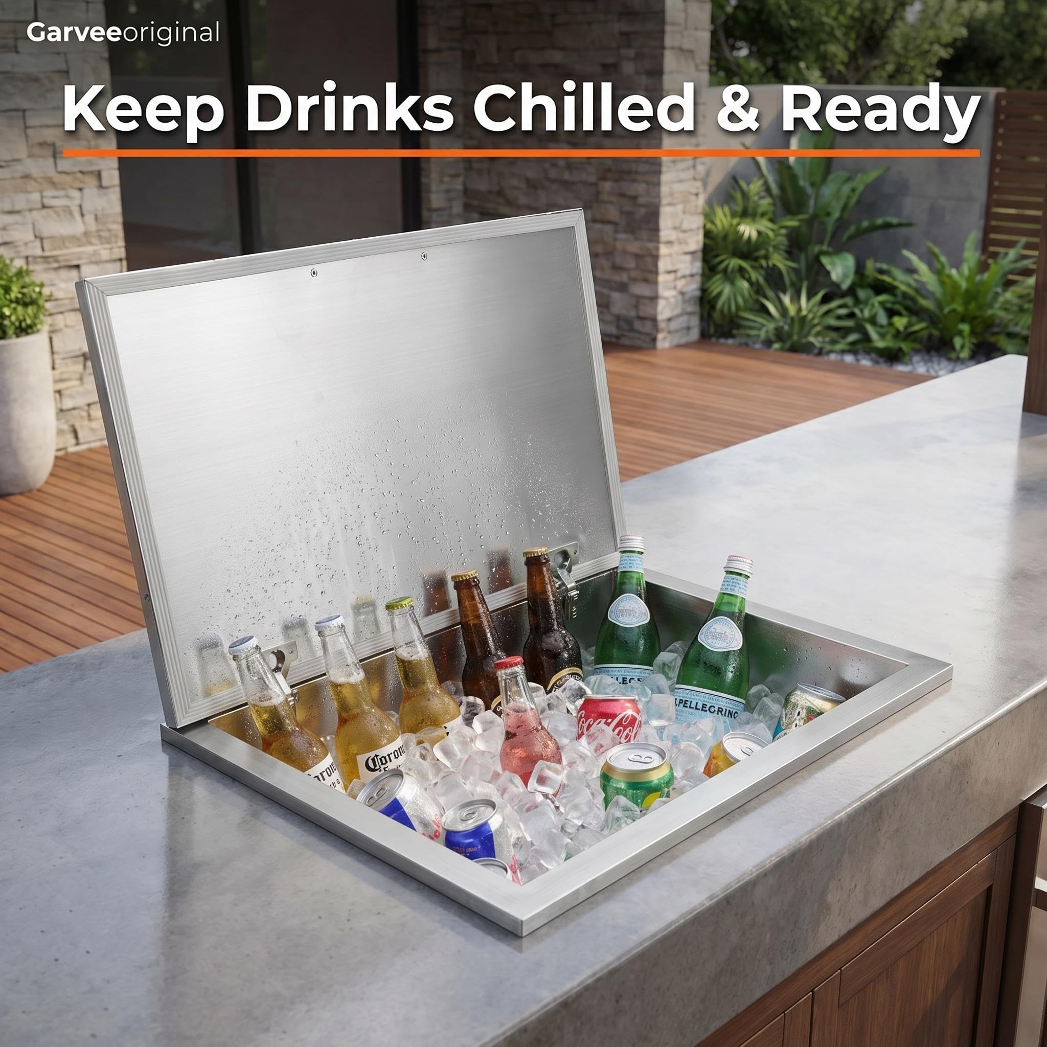 Drop-in Ice Chest, Large Capac - Wine X Beer review and price
