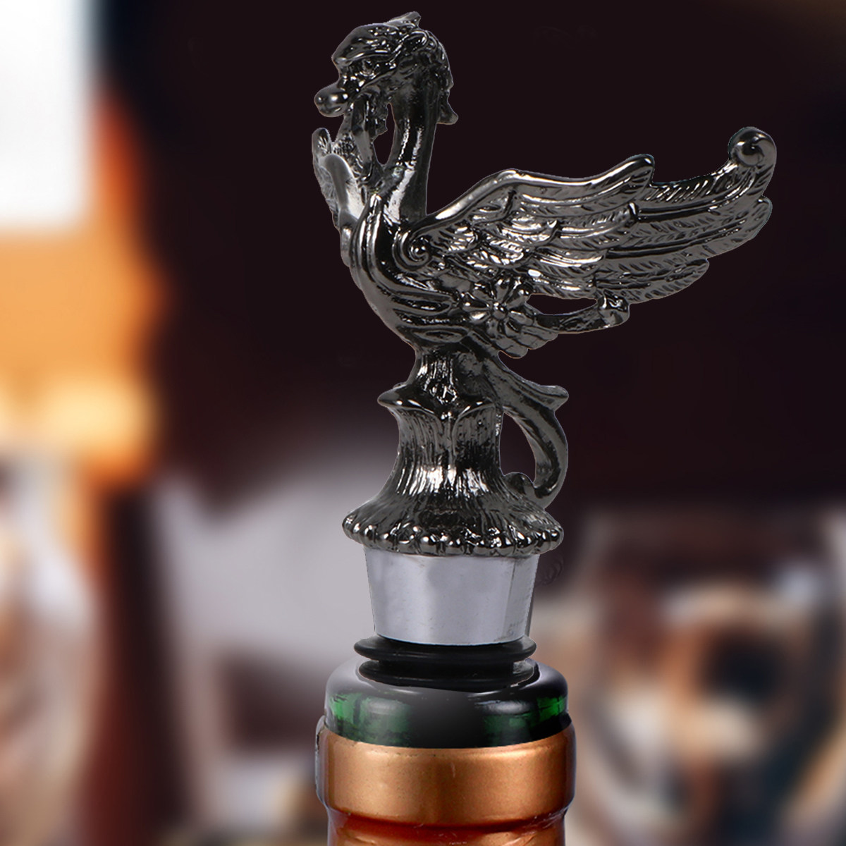 Animal Head Wine Stopper and P - Wine Beer Food review and price