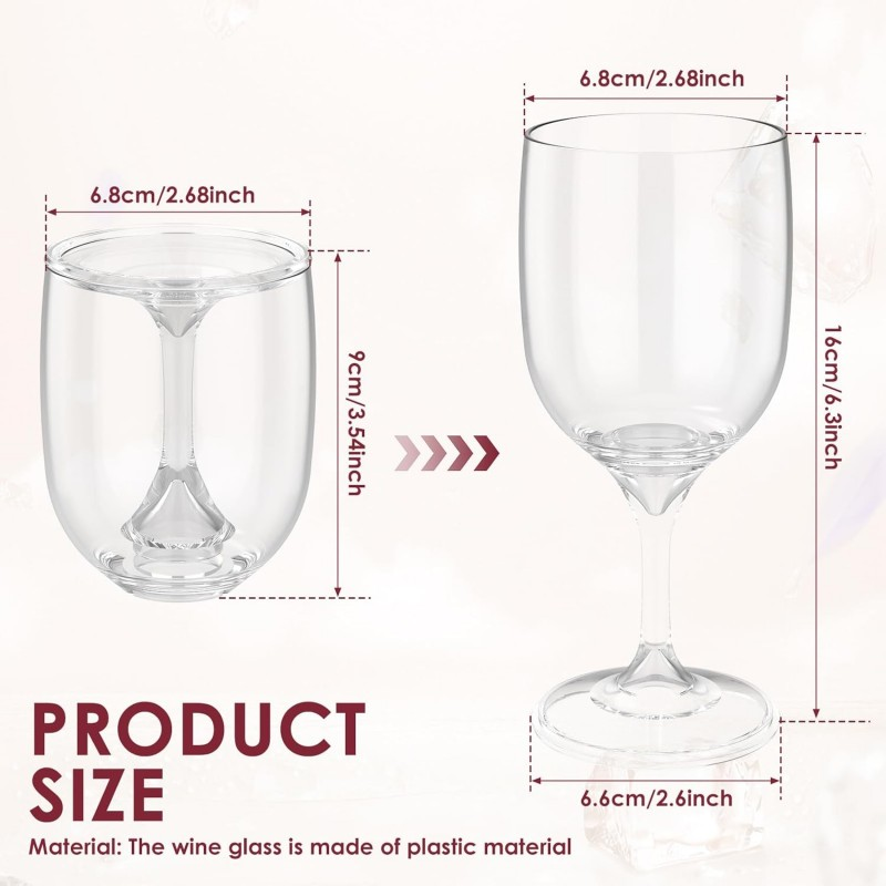 Folding Wine Glass Transparent - Wine & Beer Unlimited Spirits review and price
