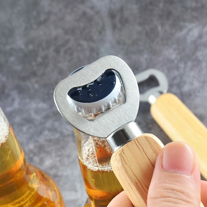 Wood Wine Bottle Opener, Beer  - Wine Beer Restaurant review and price