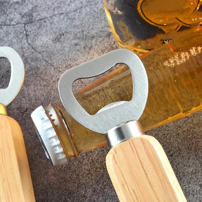 Wood Wine Bottle Opener, Beer  - Wine Beer Restaurant review and price