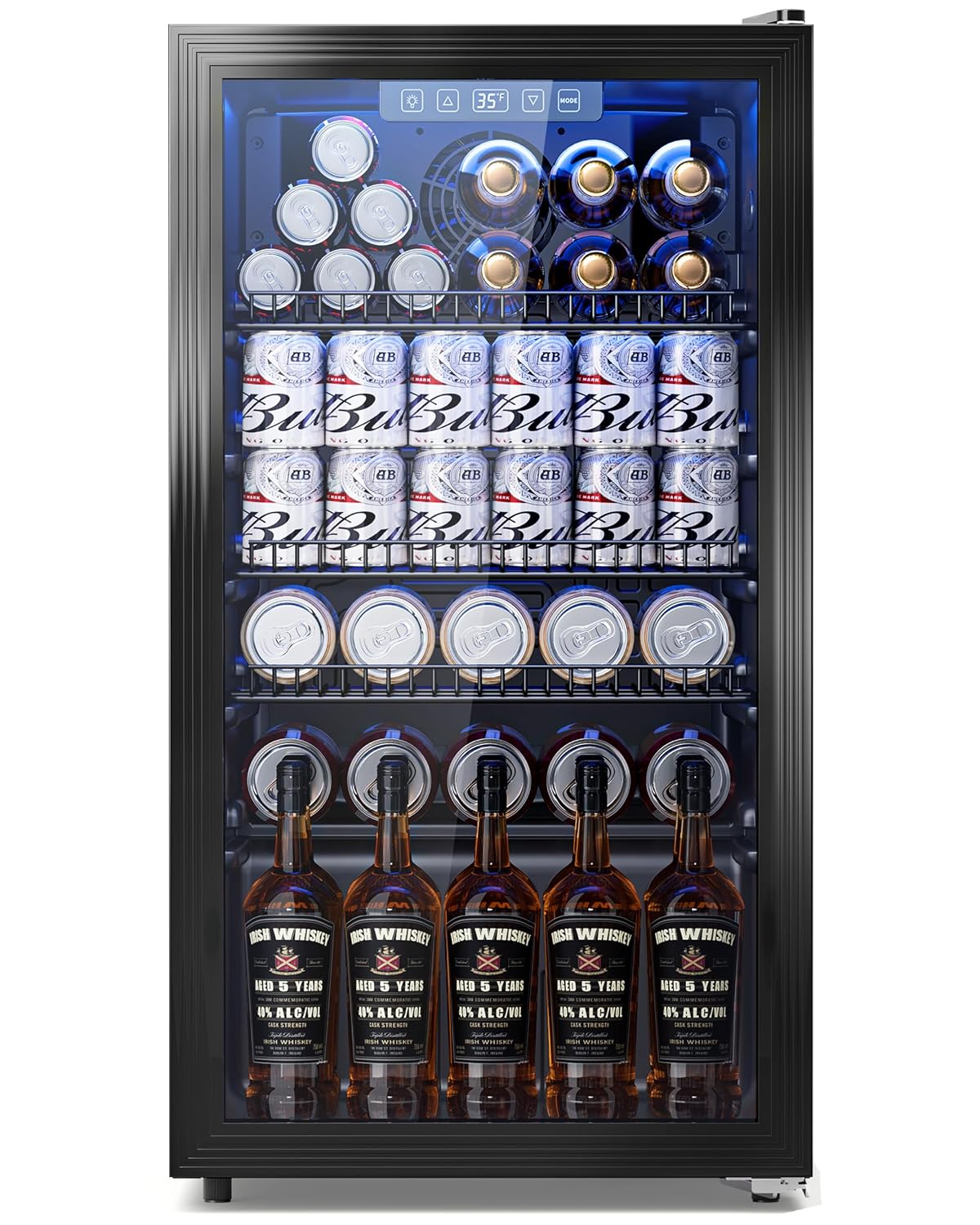 130 Can Mini Beverage Fridge w - Wine Beer Mini Fridge review and price
