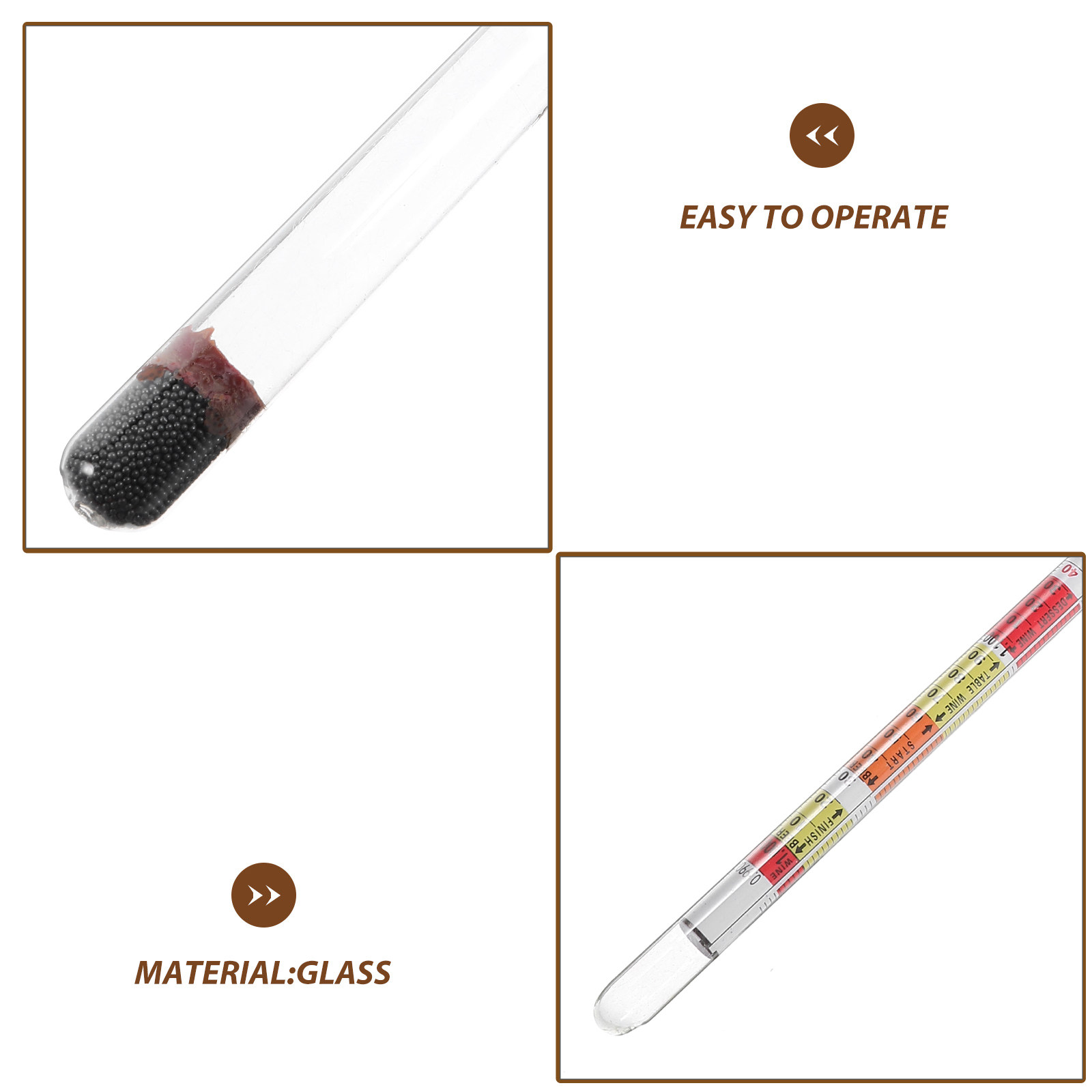Alcohol Hydrometer for Wine Ma - Wine Beer Making Supplies review and price