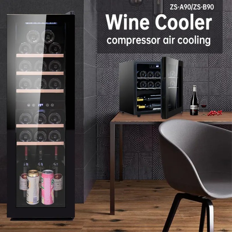 Supermarket Glass Chiller Mini - Wine Beer Mini Fridge review and price