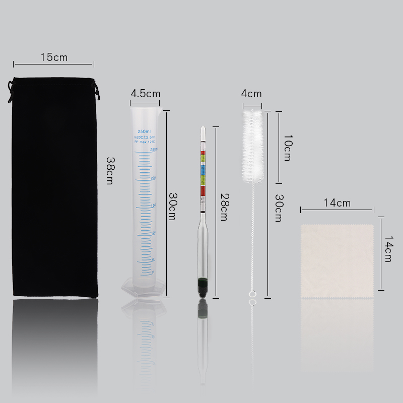 Hydrometer & Plastic Test Jar, - Wine Beer And Mead review and price